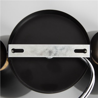 Бра «Канди» 2хЕ27 40 Вт черный 35×12×22 см