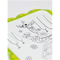 Набор для творчества: создание игрушки и раскраска «Веселая курочка»