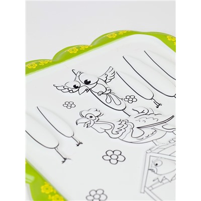 Набор для творчества: создание игрушки и раскраска «Веселая курочка»