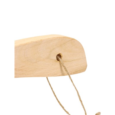 Ковш - черпак для бани и сауны, 1.5 л, липа, нержавеющий обруч, 49 см