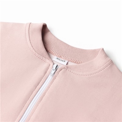 Джемпер для девочки MINAKU, пудровый, рост 146 см