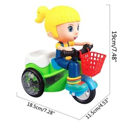 Игрушка интерактивная девочка на велосипеде