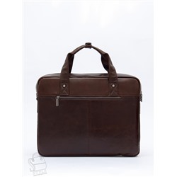 Портфель мужской кожаный 816XXL brown Fuzhiniao в Новосибирске