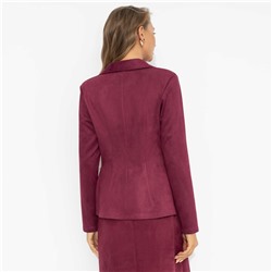 Жакет приталенного силуэта, Шоу-показ (бордовый)