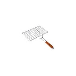 Решетка-гриль GRILLBOOM хром. 34x20см