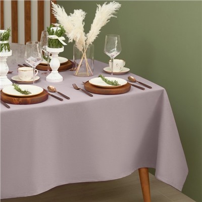 Скатерть Этель Kitchen 150×110 см, цвет сиреневый, 100% хлопок, саржа 220 г/м²