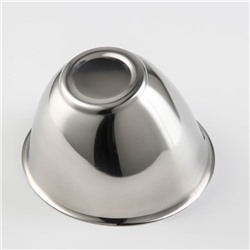 Ведро для льда, 17×17×12.5 см, толщина 0.5 мм, нержавеющая сталь, 201 сталь