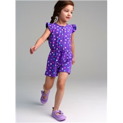 Комбинезон трикотажный для девочек