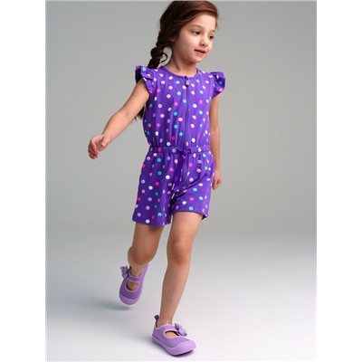 Комбинезон трикотажный для девочек