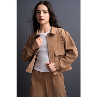 Вельветовый костюм для девочки Happyfox