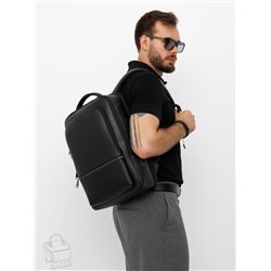 Рюкзак мужской кожаный 9032H black Heanbag