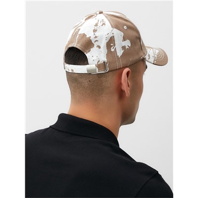 Кепка унисекс твил MINAKU, светло-коричневая, размер 58, хлопок 100%