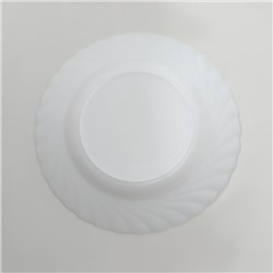 Тарелки глубокие Luminarc TRIANON, 200 мл, d=22 см, набор 6 шт., стеклокерамика, белые
