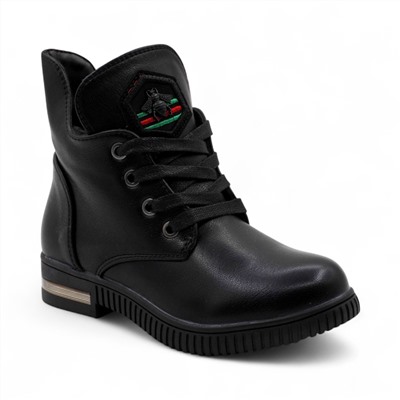 Ботинки W-998 черные