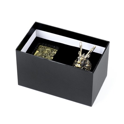 Подарочный набор 2 в 1 «Змея»: рюмка-перевёртыш 30 мл, зажигалка, металл, стекло