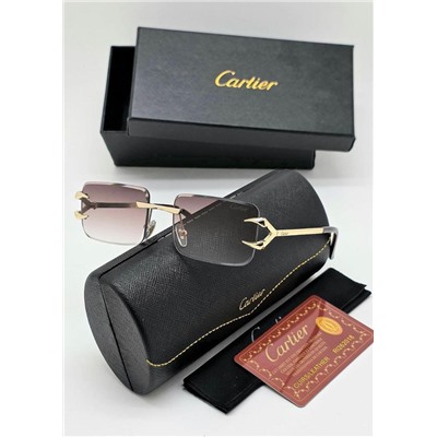 Набор женские солнцезащитные очки, коробка, чехол + салфетки #22881474