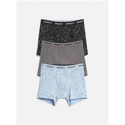 Трусы удлиненные боксер муж в наборе из 3 шт Roberto