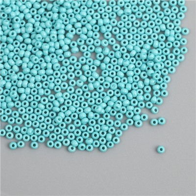 Бисер стекло 12/0 «Аквамарин», ровный №703, 450 г
