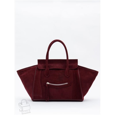 Сумка женская кожаная 999027NN wine red Natale Navetta