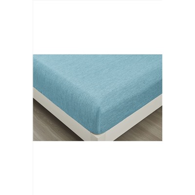 Простыня на резинке Страйп Меланж с высотой борта 25 см НАТАЛИ, 1127595