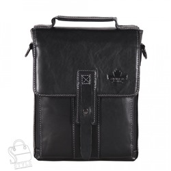 Сумка мужская кожаная кожаный 28813-1Z black  Zinimxs