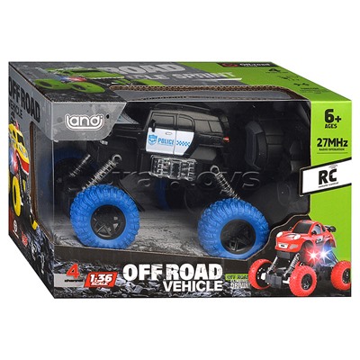 Машина "Off road vehicle" р/у, 27 MHz, в коробке