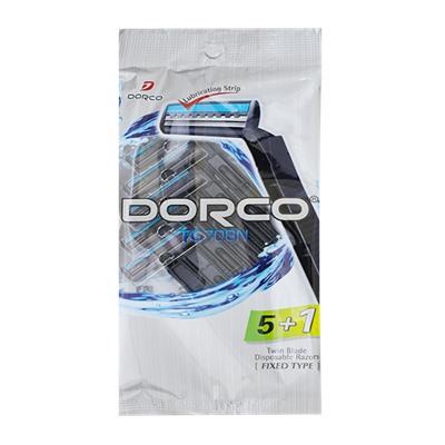 Станок для бритья одноразовый DORCO TG-708 (5+1 шт.), TG 708-6P