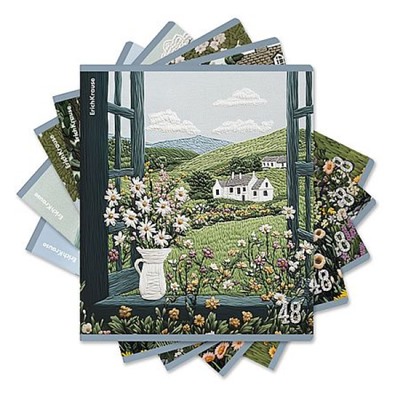 Тетрадь  48л клетка "Fancy Field" MIX 64866 ErichKrause