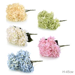 Цветок искусственный Гортензия 45 см / GT41-24 /уп 48/240/