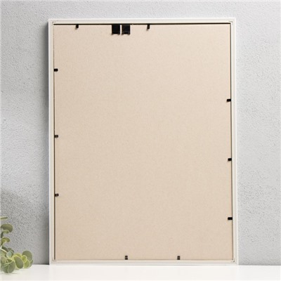 Фоторамка для фото 30×40 см Keep memories «Формат», белый, (пластиковый экран)