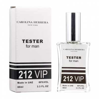 Carolina Herrera 212 VIP For Men тестер мужской (60 мл)