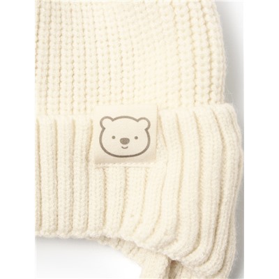 Шапка детская «Крошка Я», размер 46-48 см, молочная