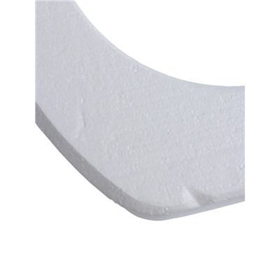 УЦЕНКА Сиденье для уличного туалета, пенопласт, белое