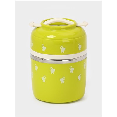Ланч бокс TAKE IT EASY «Кот», 780 мл, сохраняет тепло 4 ч, нержавеющая сталь