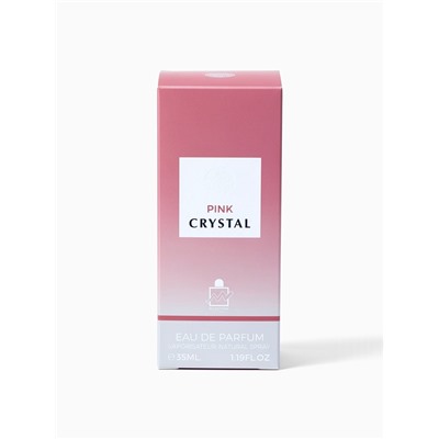 Парфюмерная вода женская Milestone PINK CRYSTAL, 35 мл (по мотивам Versace Bright Crystal)