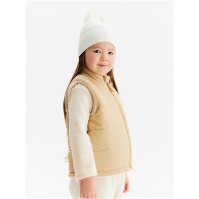 Жилет утепленный KAFTAN, размер 32 (110-116), бежевый