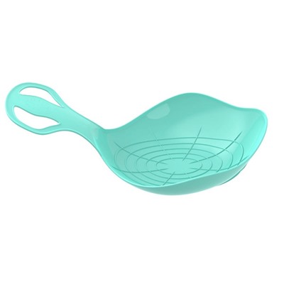 Санки-ледянки «Скороход», бирюзовые, 65×42 см