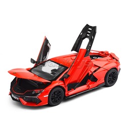 Машина "Супер гонка" (свет, звук, дым) в коробке