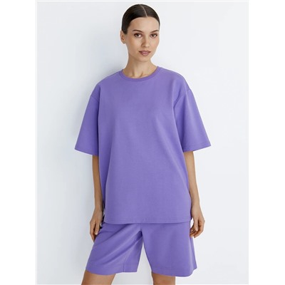 Omsa Футболка OmD 1453С Футболка женская OVERSIZE, CO+EL
