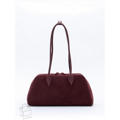 Сумка женская кожаная 990180NN wine red Natale Navetta