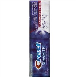 Crest, 3D White, зубная паста против кариеса с фтором, отбеливающая, 116 г (4,1 унции)