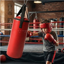 Мешок боксерский Детский 12кг (ПВХ) красный