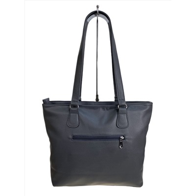 Женская сумка из искусственной кожи, цвет графит