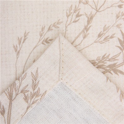 Скатерть «Этель» Flower herbarium, 110×146 см, 100% хлопок, репс 210 г/м²