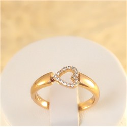 Кольцо позолота  Н01-13898 размер 17 18 18,5 19,5