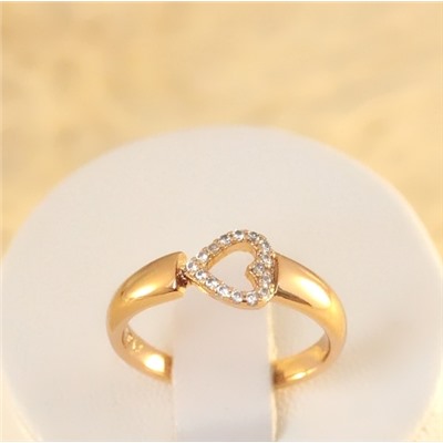 Кольцо позолота  Н01-13898 размер 17 18 18,5 19,5