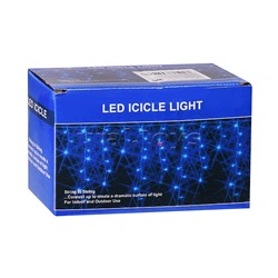 Электрогирлянда светодиодная Занавес, 3м*1м, 120 ламп, цвет: цветной