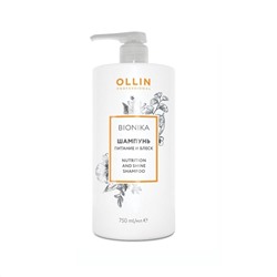 Ollin Шампунь Питание и блеск / Bionika Nutrition And Shine Shampoo, 750 мл