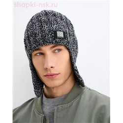 14368/2 MMU Ушанка мужская флис (57-59)