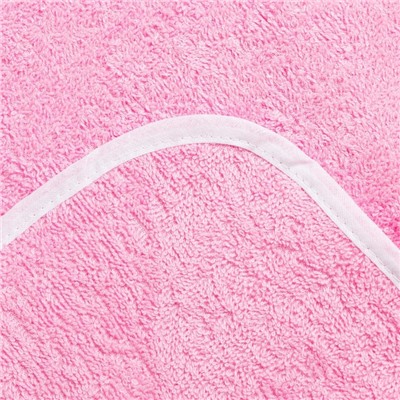 Полотенце детское «Крошка Я» Flower dancer, 75×75 см, хлопок 100%, розовое